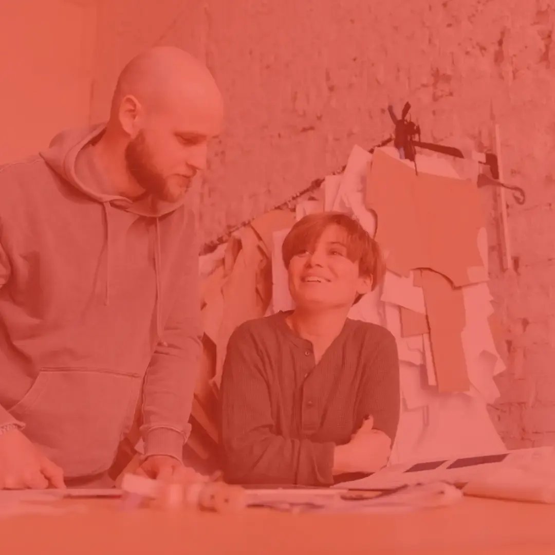 Business Happy Red tone