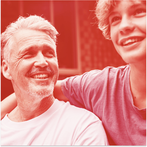 Grandfather with Grandson Grandfather with Grandson